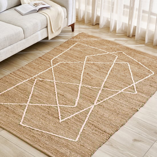 Natura Nimes Jute Hand Woven Carpet - 210x150cm