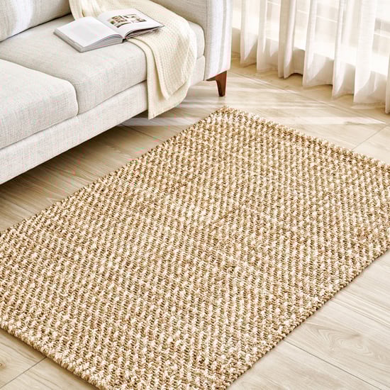 Natura Weston Jute Hand Woven Carpet - 180x120cm