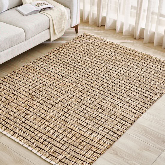 Natura Gold Coast Jute Hand Woven Carpet - 210x150cm