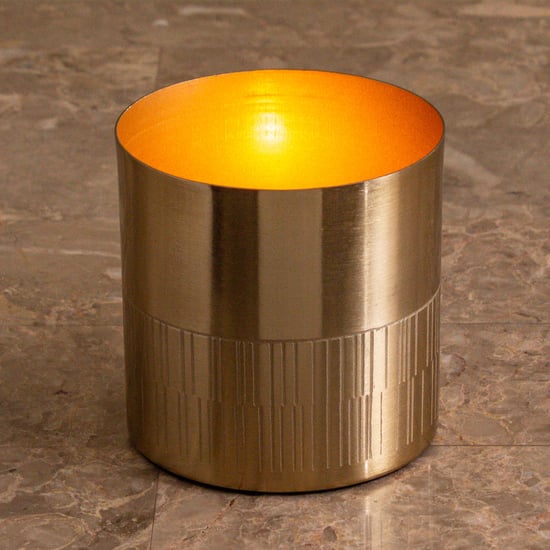 Ember Opt Linix Metal Etching Votive Candle Holder
