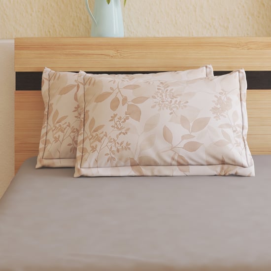 Oxford Petals Set of 2 Printed Pillow Covers - 70x45cm