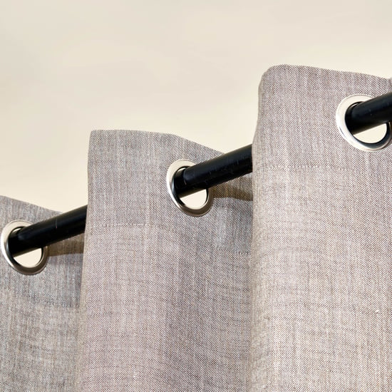 Arena Set of 2 Woven Light Filtering Door Curtains
