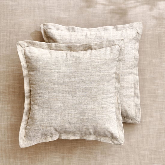 Arena Set of 2 Woven Cushion Covers - 40x40cm