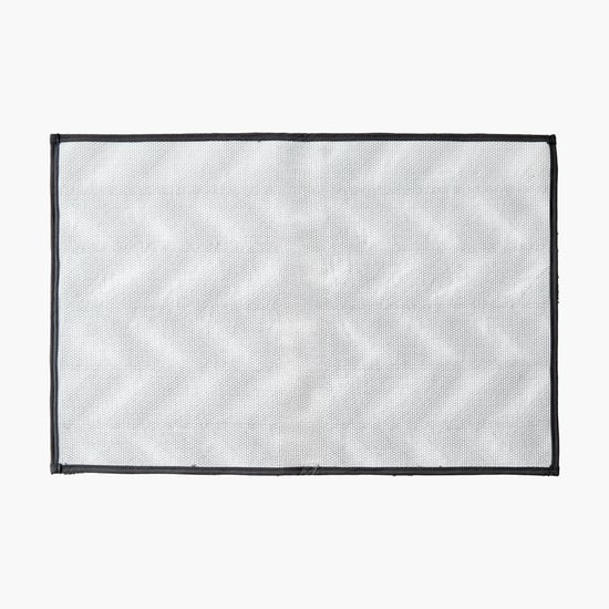 Nova Ashfall Chevron Anti-Slip Bath Mat - 75x50cm