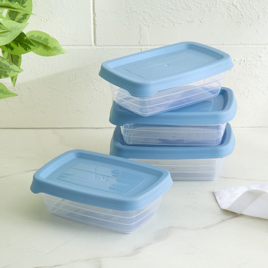Euphoria Valiant Set of 4 Polypropylene Storage Containers - 150ml
