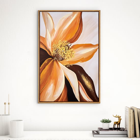 Artistry Dusk Canvas Flower Picture Frame - 60x40cm