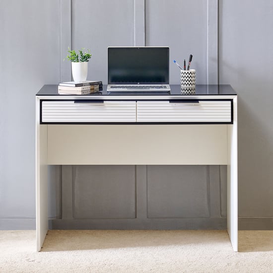 Sterling Study Desk - White