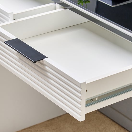 Sterling Study Desk - White