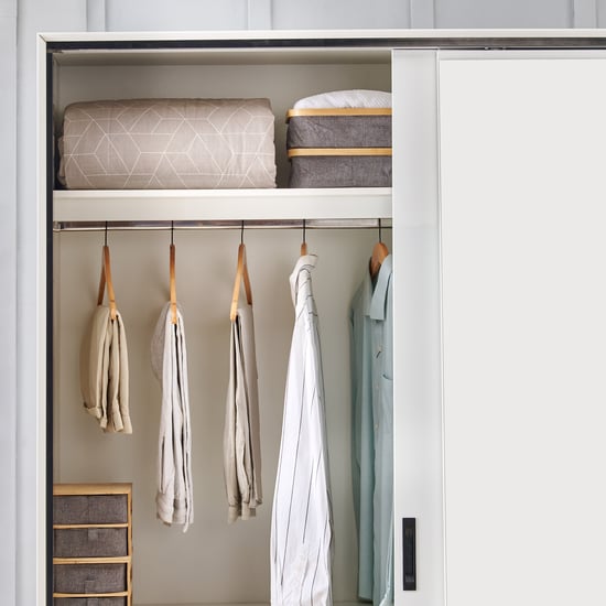Sterling 2-Door Sliding Wardrobe with Mirror - White