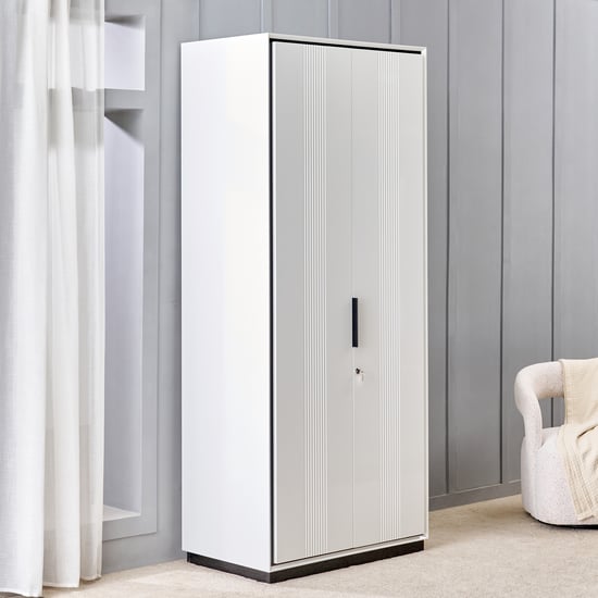 Sterling 2-Door Wardrobe - White