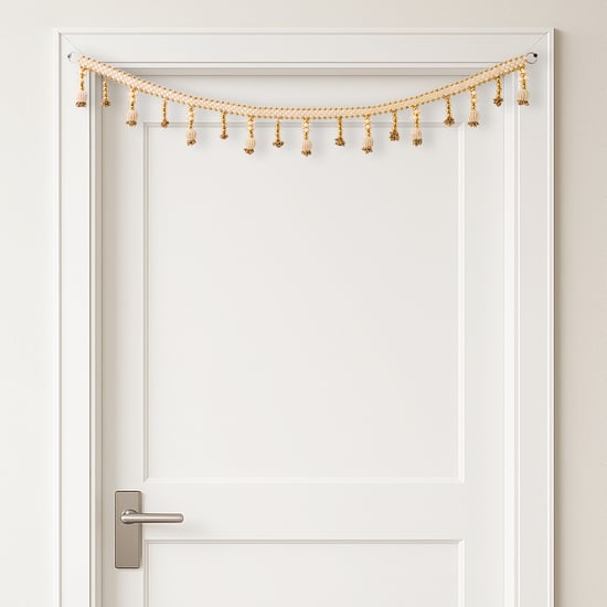 Utsav Pearl Embellished Door Toran