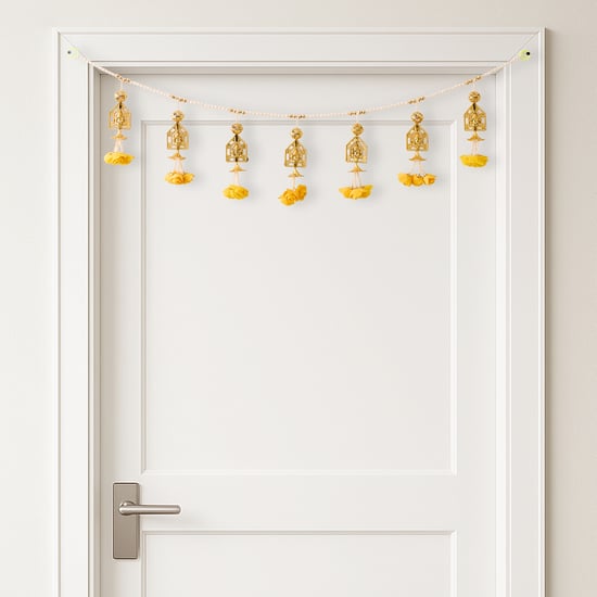 Utsav Pearl Embellished Ganesha Door Toran