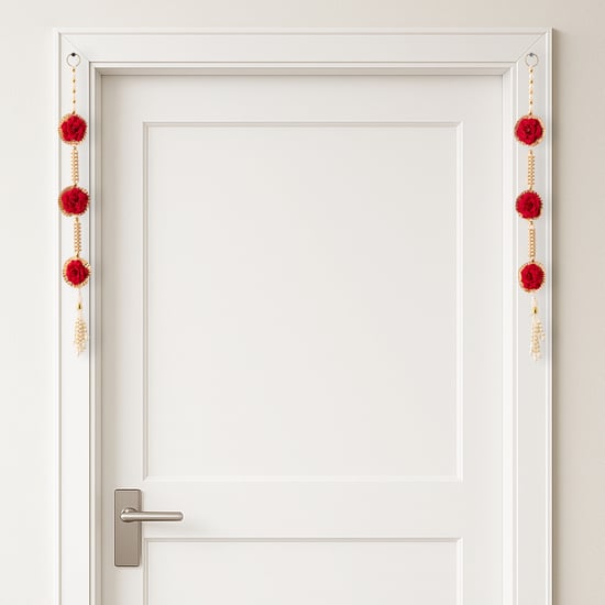 Utsav Set of 2 Beaded Hanging Door Latkans