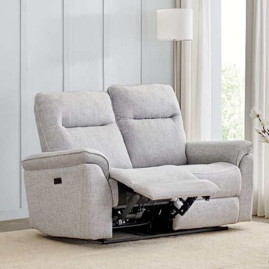 Artise Fabric 3+2 Seater Recliner Set - Grey