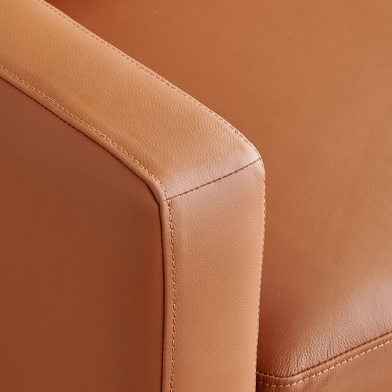 Parque NXT Half Leather 3+2 Seater Sofa Set - Tan