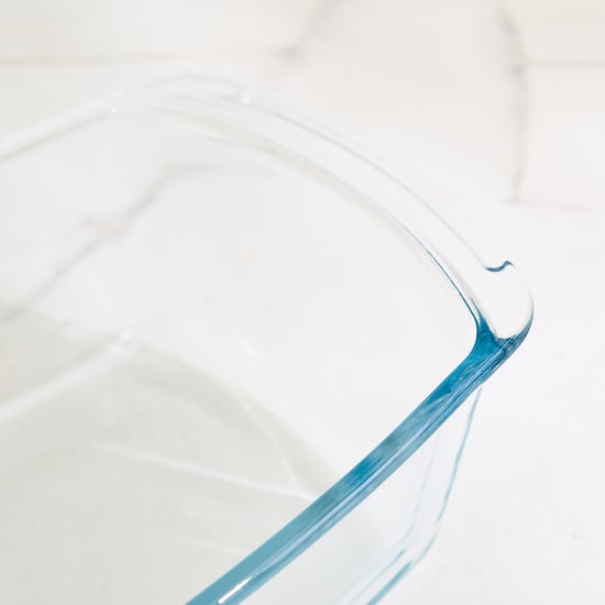 Bakers Pride Elara Borosilicate Glass Loaf Pan with Lid - 1.8L