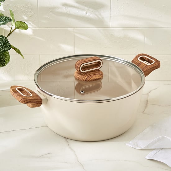 Chef's Pride Anillo Aluminium Casserole with Lid - 5L