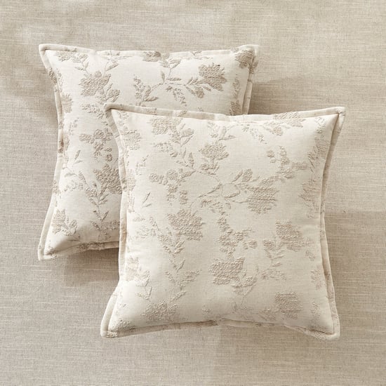 Windsor Brisca Set of 2 Woven Cushion Cover - 40x40cm