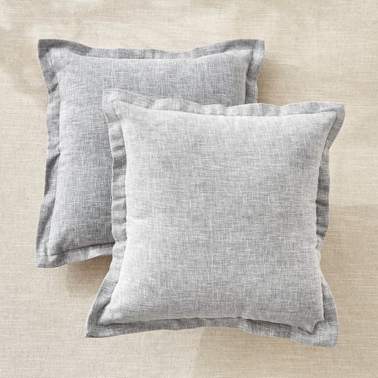 Windsor Nocturna Set of 2 Woven Cushion Covers - 40x40cm