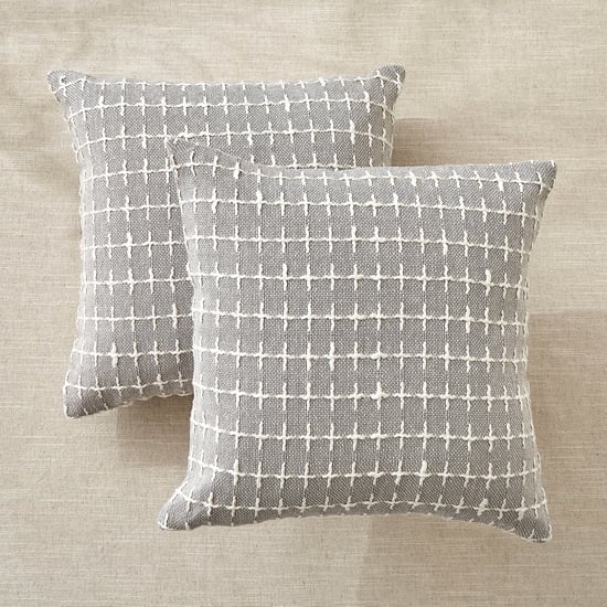 Windsor Pixel Set of 2 Woven Cushion Covers - 40x40cm