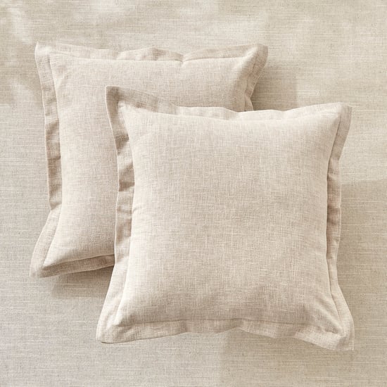 Windsor Stride Set of 2 Woven Cushion Covers - 40x40cm