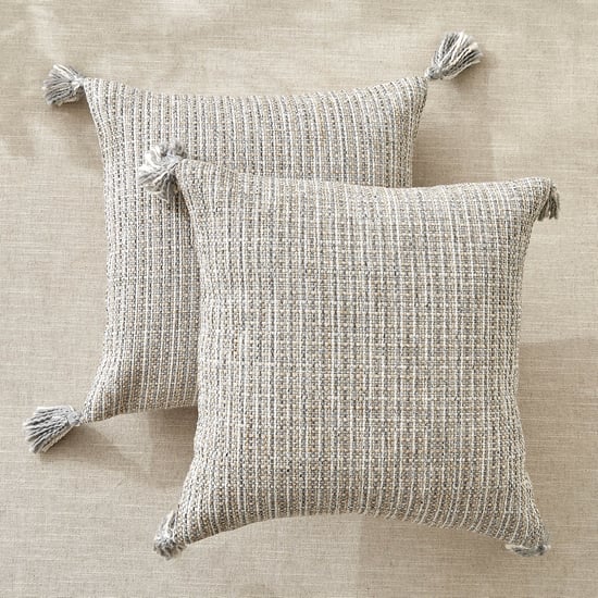 Windsor Twee Set of 2 Woven Cushion Cover - 40x40cm