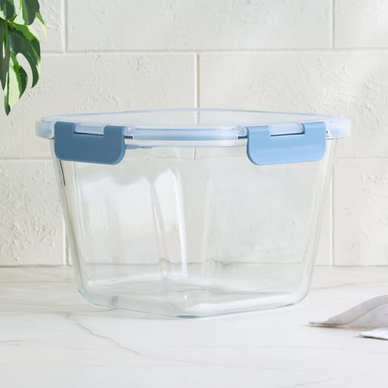 Palestine Astero Deep Borosilicate Glass Storage Container - 1.9L