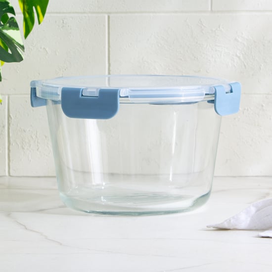 Palestine Astero Deep Borosilicate Glass Storage Container - 1.4L