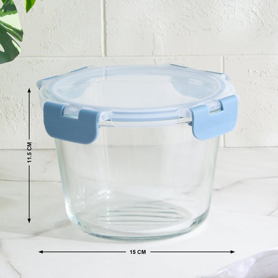 Palestine Astero Deep Borosilicate Glass Storage Container - 1L