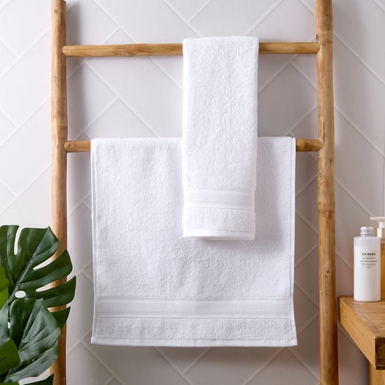 Colour Refresh Essense Set of 2 Cotton Hand Towels - 60x40cm