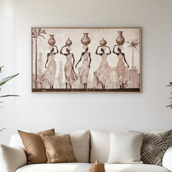 Artistry Regalia Canvas African Ladies Picture Frame - 100x60cm