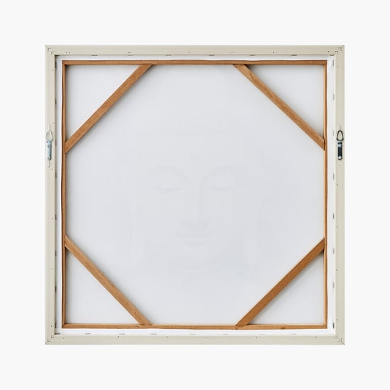 Artistry Regalia Canvas Buddha Foil Picture Frame - 60x60cm