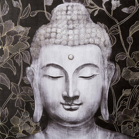 Artistry Regalia Canvas Buddha Foil Picture Frame - 60x60cm