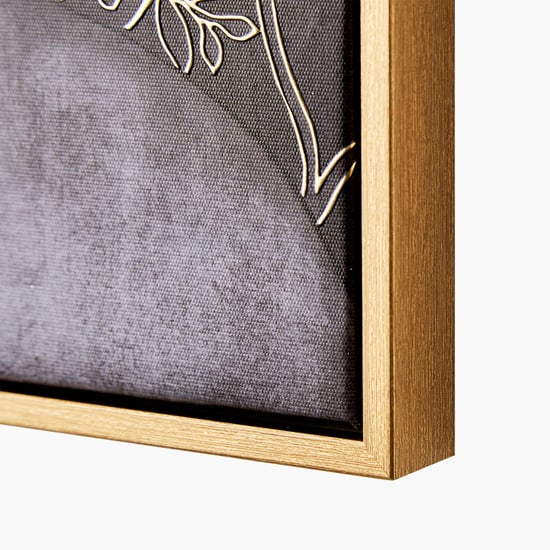 Artistry Regalia Canvas Buddha Foil Picture Frame - 60x60cm