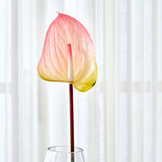 Fiesta Artificial Anthurium Flower Stick - 76cm