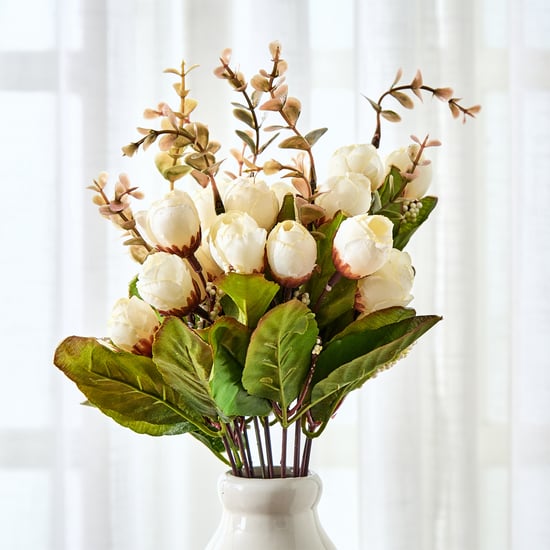 Fiesta Artificial Miniature Rose Flower Stick - 40cm