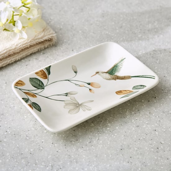 Mekong Kralix Ceramic Printed Soap Dish