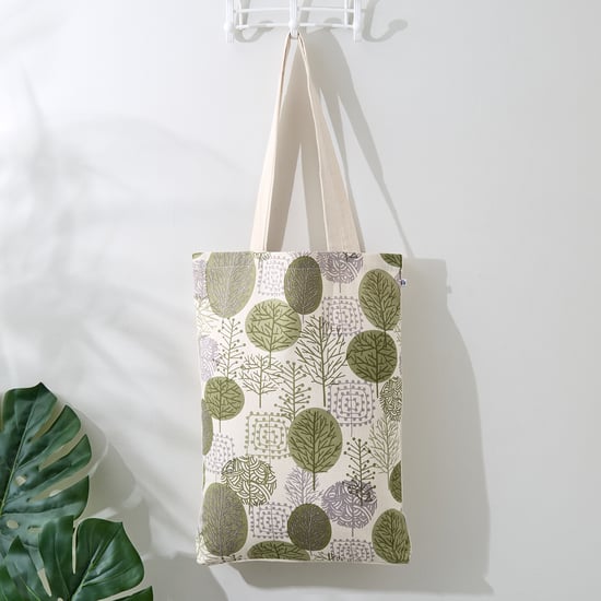 Garnet Chintz Printed Tote Bag