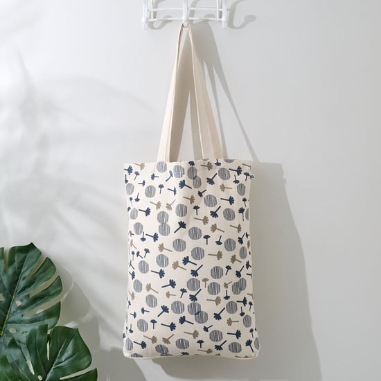 Garnet Retro Printed Tote Bag