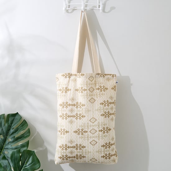 Garnet Tribal Ethnic Print Tote Bag