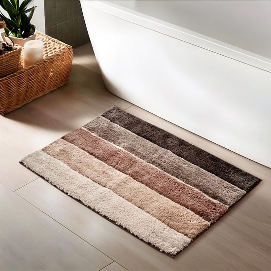 Senegal Stripe Anti-Slip Bathmat - 75x50cm