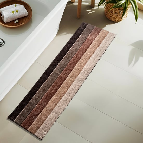 Senegal Stripe Anti-Slip Bath Runner - 150x50cm