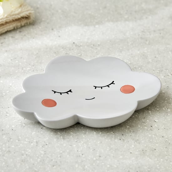 Slate Kids Polyresin Cloud Soap Dish