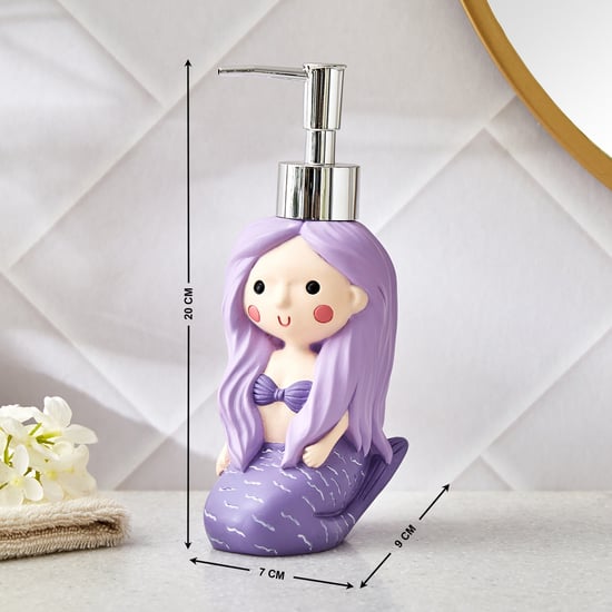 Slate Kids Polyresin Mermaid Soap Dispenser - 200ml