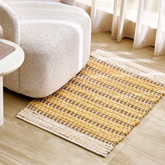 Natura Eden Jute Woven Dhurrie - 90x60cm