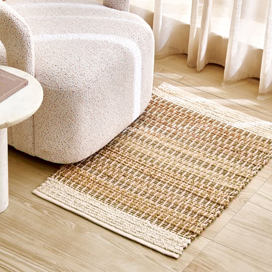 Natura Eden Jute Woven Dhurrie - 90x60cm