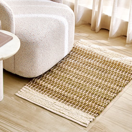 Natura Eden Jute Woven Dhurrie - 90x60cm