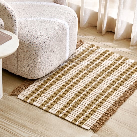 Natura Juno Jute Woven Dhurrie - 90x60cm