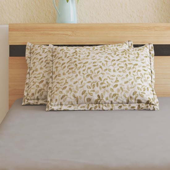 Ezra Leafora Set of 2 Printed Pillow Covers - 70x45cm