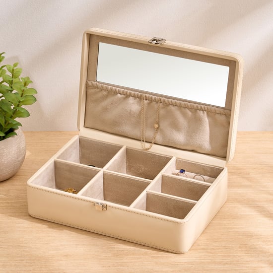 Orion Elegance Wooden 7-Compartment Jewellery Box